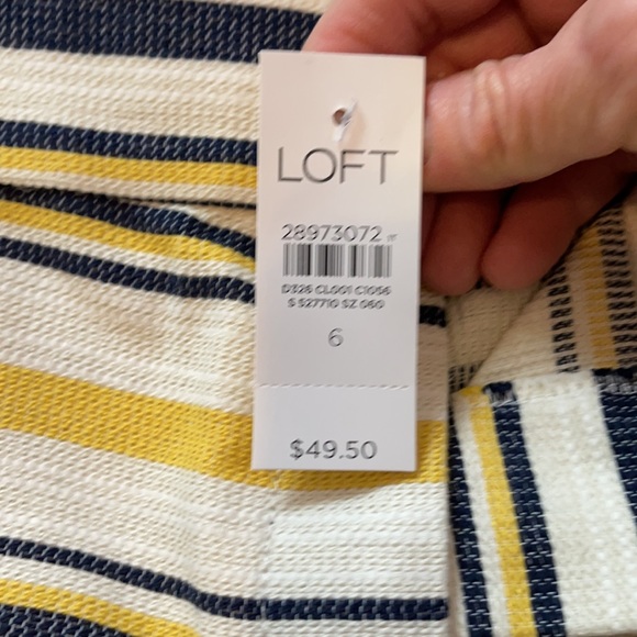 Brand new Loft shorts size 6 - Picture 5 of 5